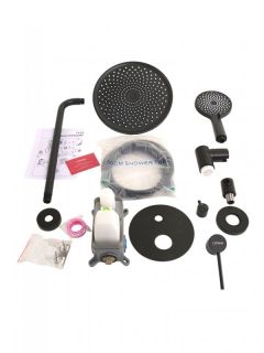 Душевой комплект CEZARES RELAX-DSET-NOP черный матовый